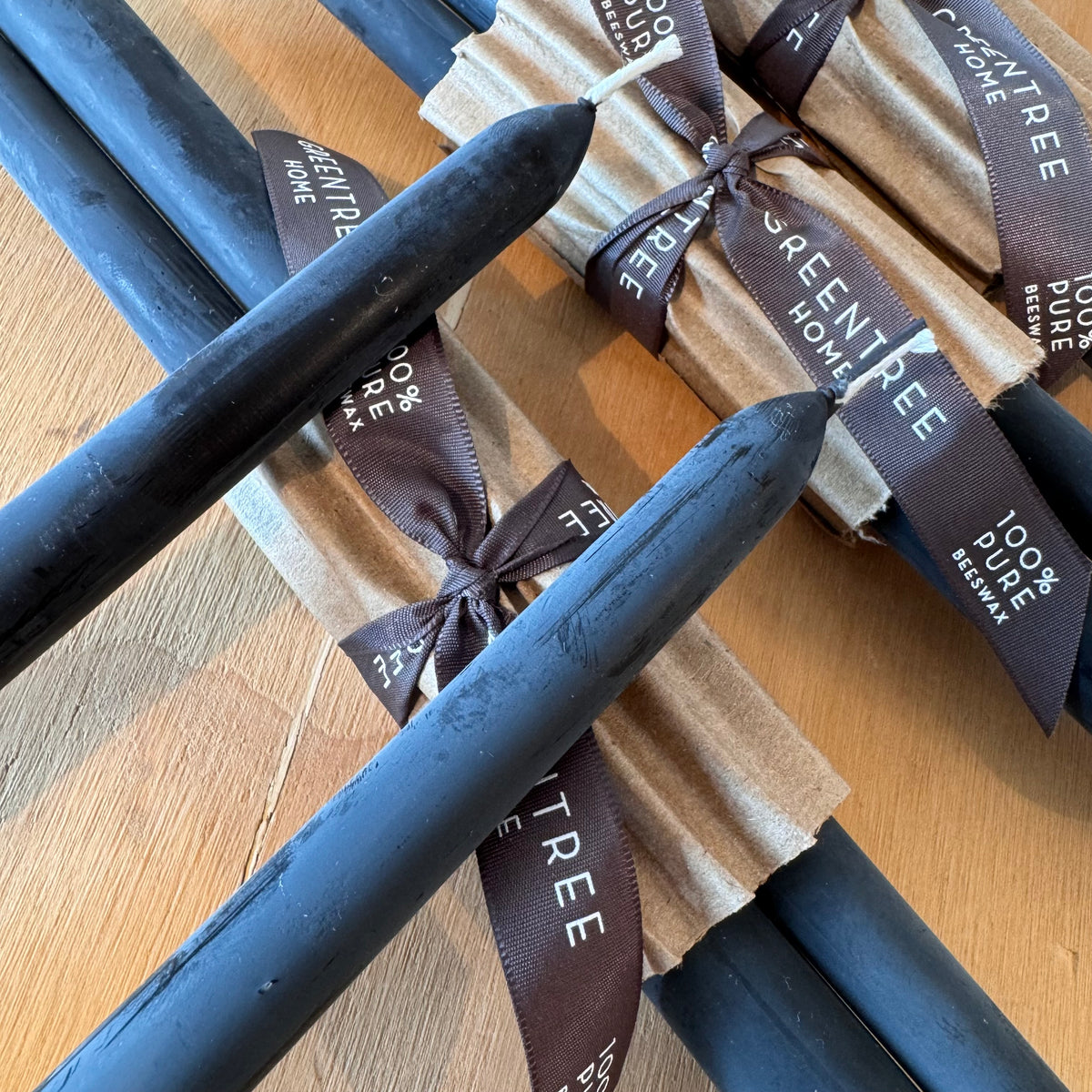 10" Everyday Beeswax Taper Candles Upstate MN