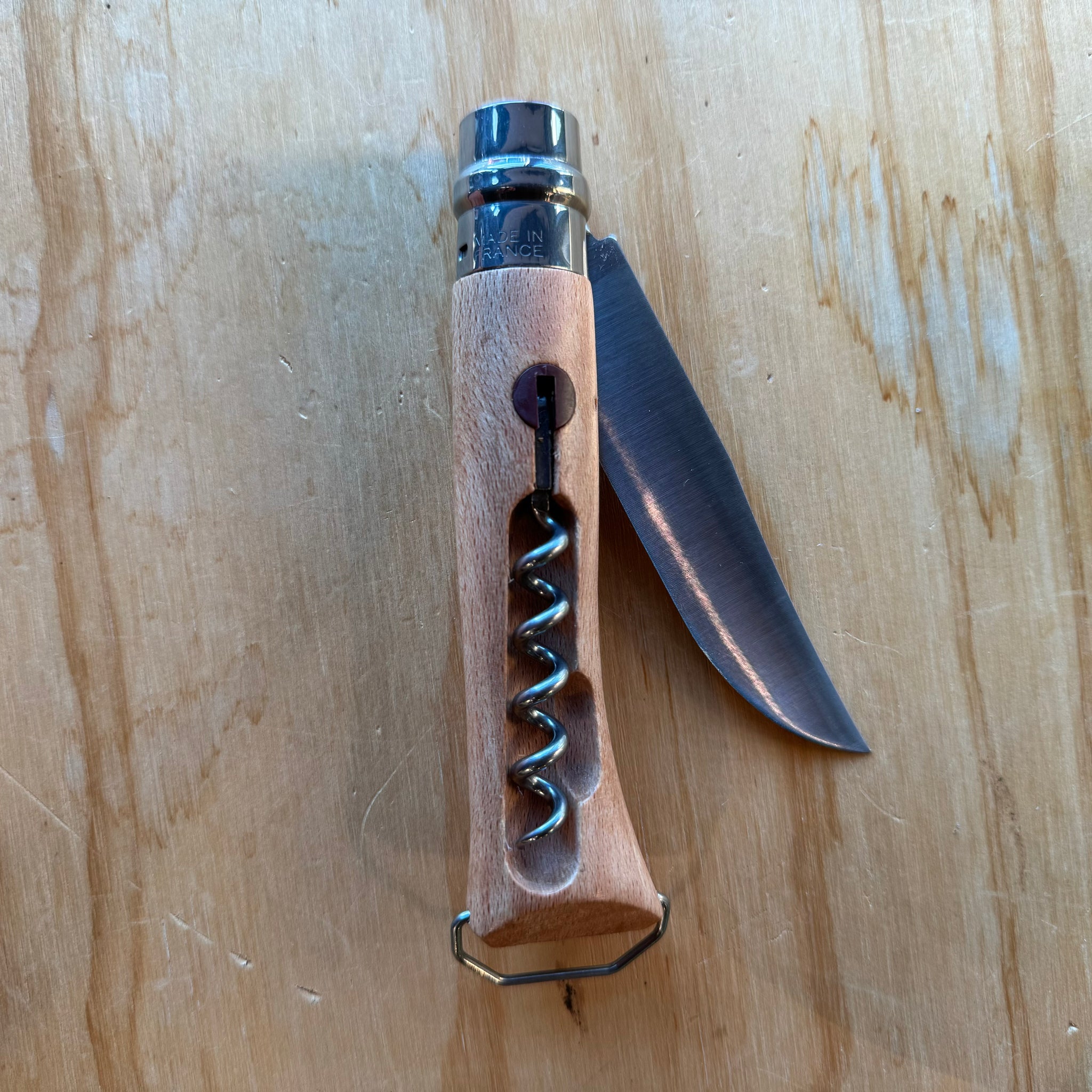 Opinel No. 10 Knife and Corkscrew