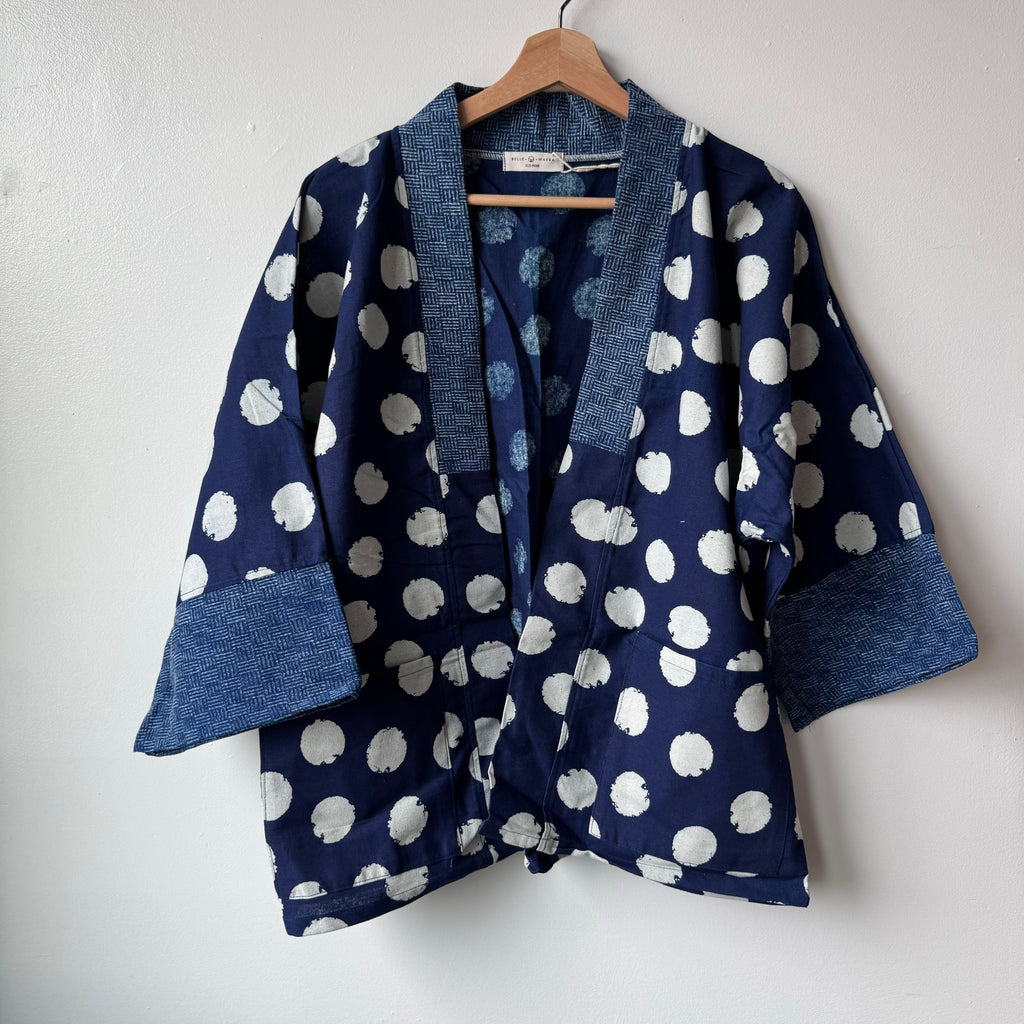 Indigo Happy Kimono 9 by Belle Waera