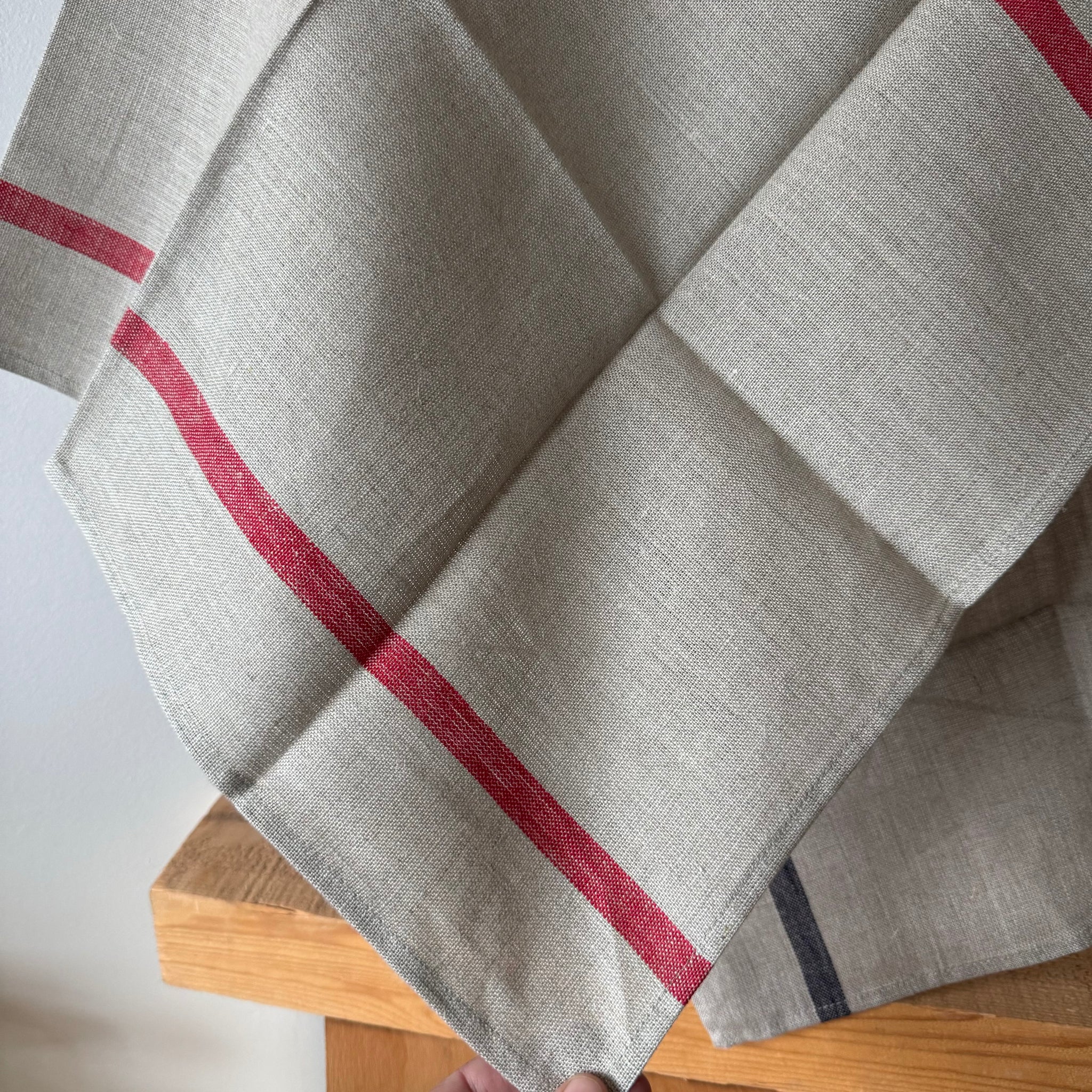 Natural Linen Kitchen Towels by Fog Linen