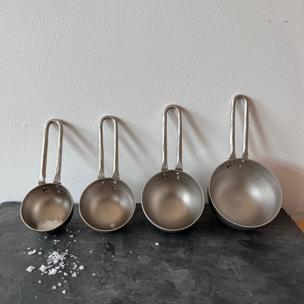 Pewter Measuring Cups - Set of Four