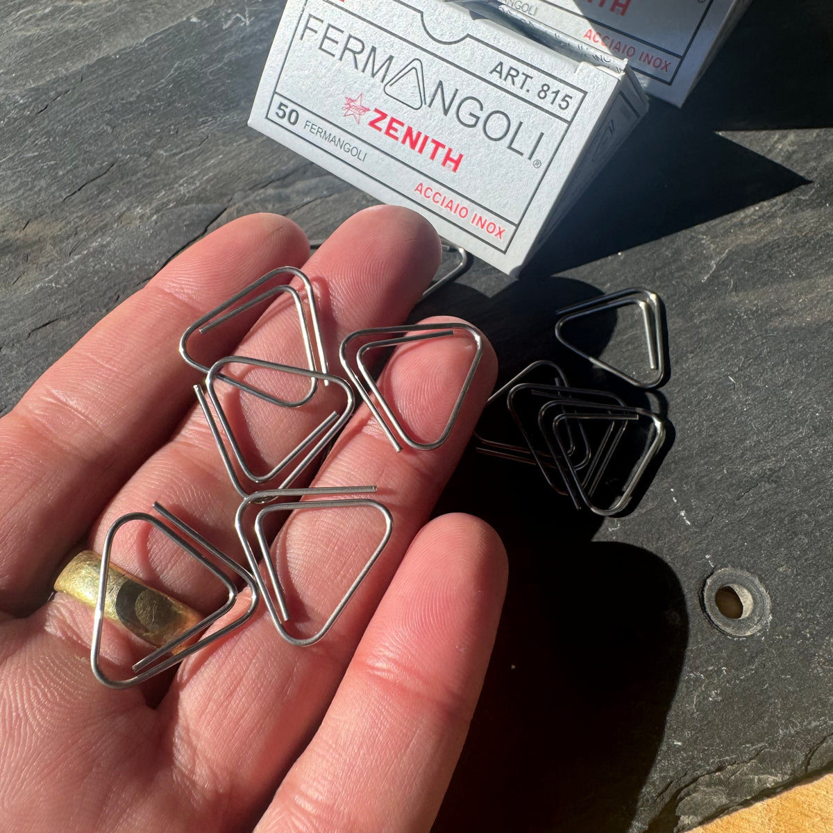 Stainless Steel Corner Paper Clips by Fermangoli – Upstate MN