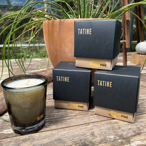 Stars are Fire Pine Hand-Poured Candle by Tatine