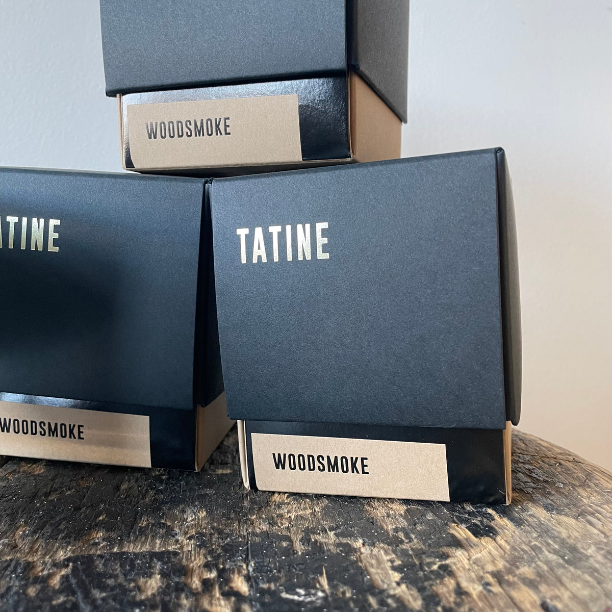 Stars are Fire Woodsmoke HandPoured Candle by Tatine Upstate MN