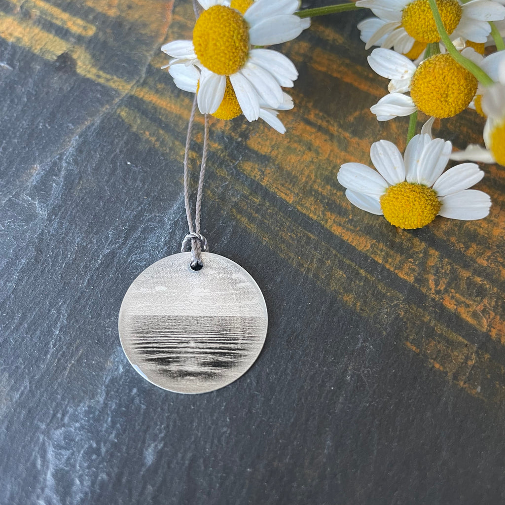 Tranquil Waters Photo Necklace by Everyday Artifact
