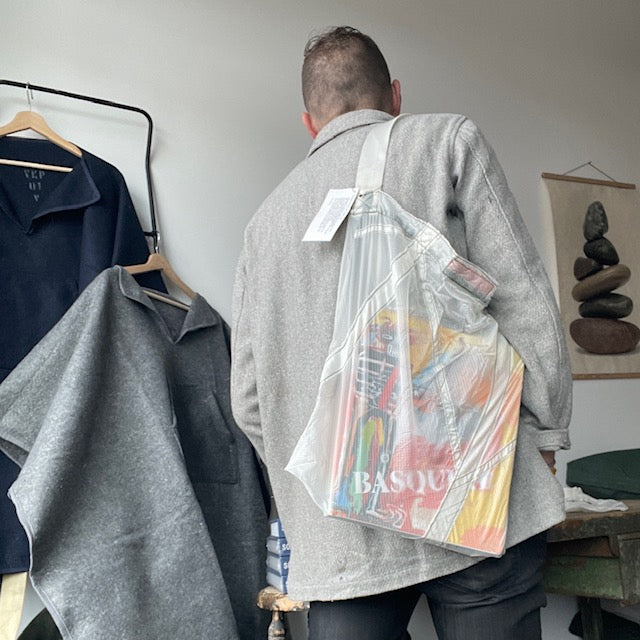 Parachute fabric bags on sale