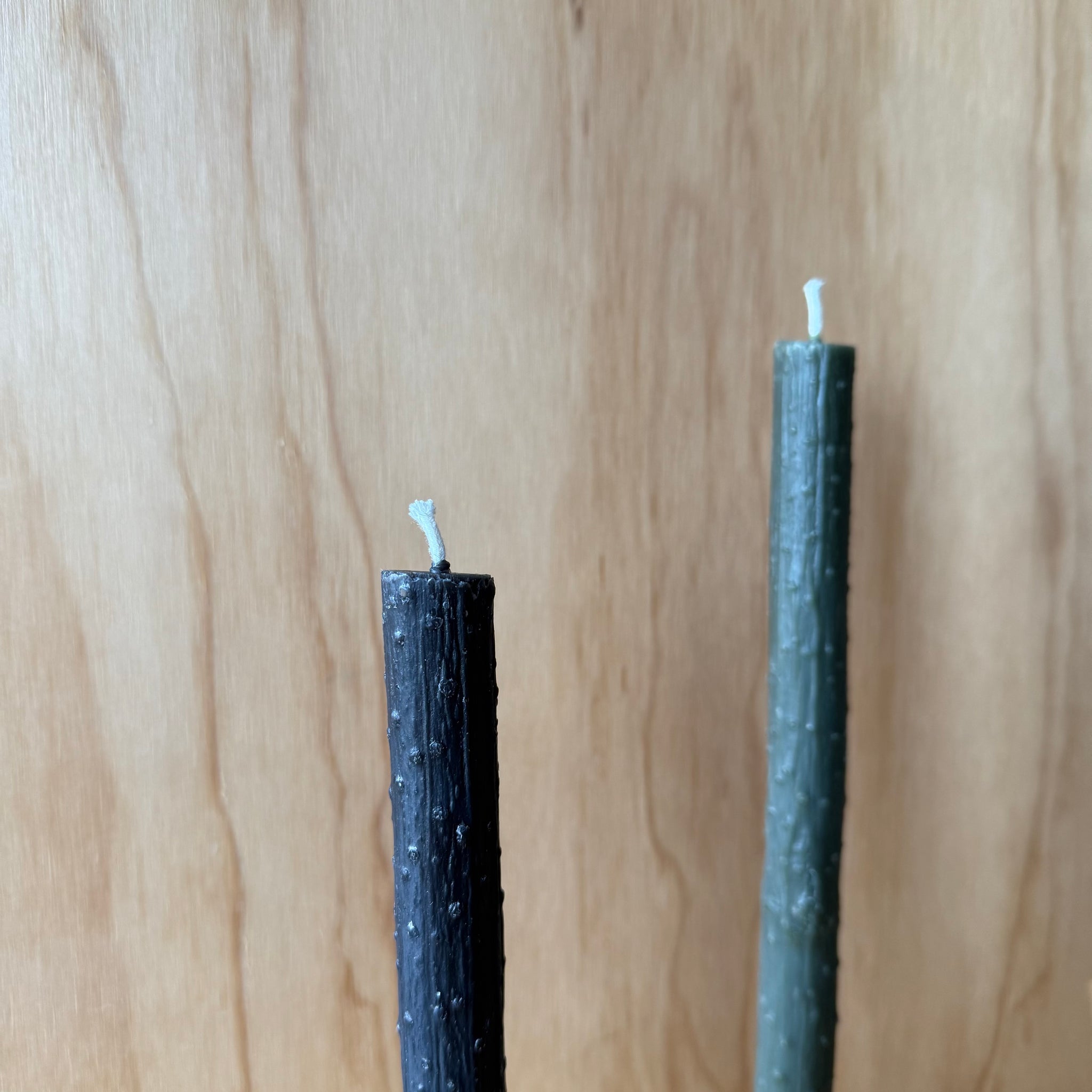 12" Twig Beeswax Taper Candles