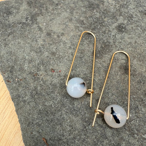 14k Gold Fill Arch Earrings by Jovy Rockey