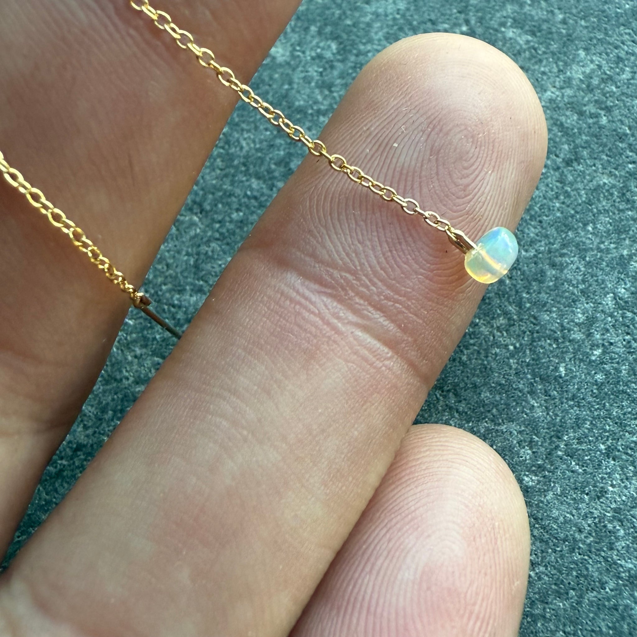 7.5" 14k Gold Fill Threader Single Earring by 8.6.4 Design