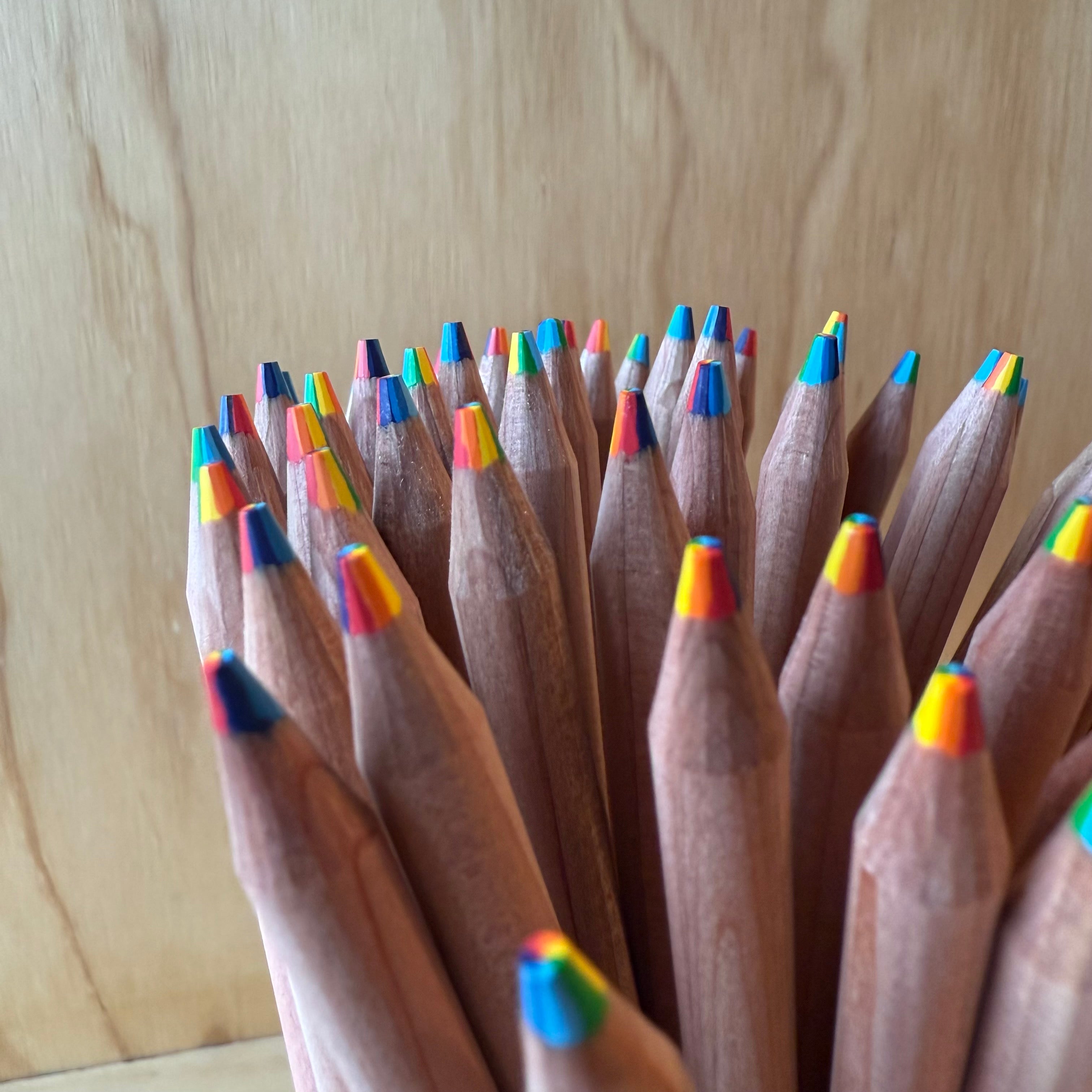 rainbow　n4 1本　n5 1本 7 in 1 Rainbow Pencil, Japan – Upstate MN