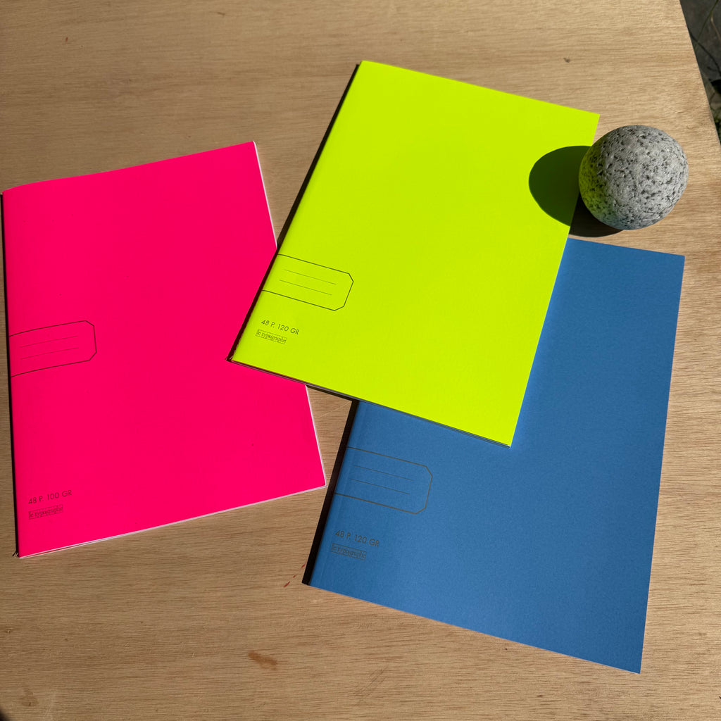 A4 Softcover Notebook by Le Typographe