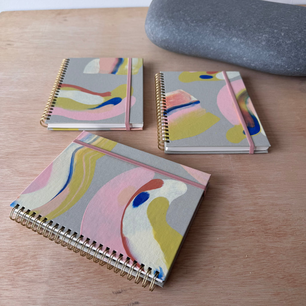 A5 Citron Notebook by Moglea