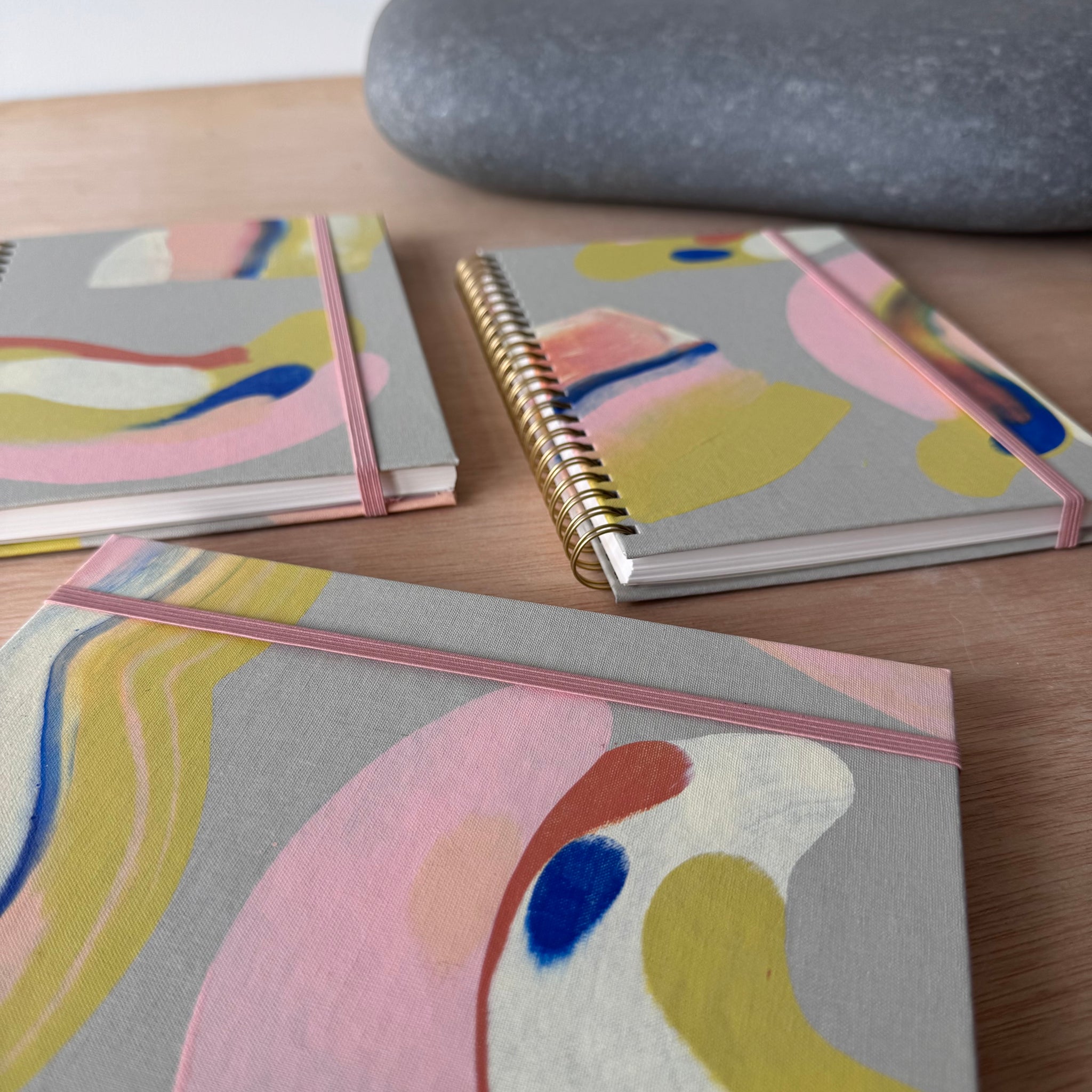 A5 Citron Notebook by Moglea