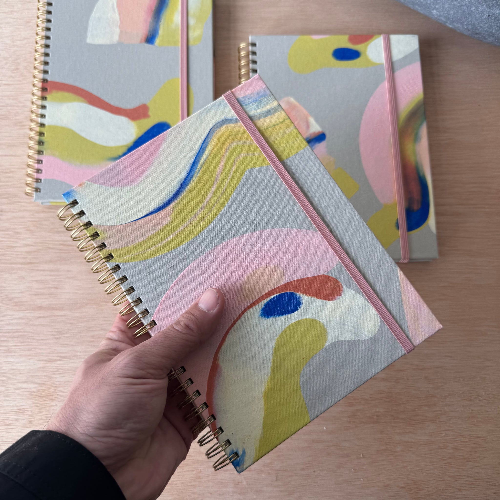 A5 Citron Notebook by Moglea
