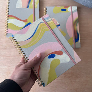 A5 Citron Notebook by Moglea