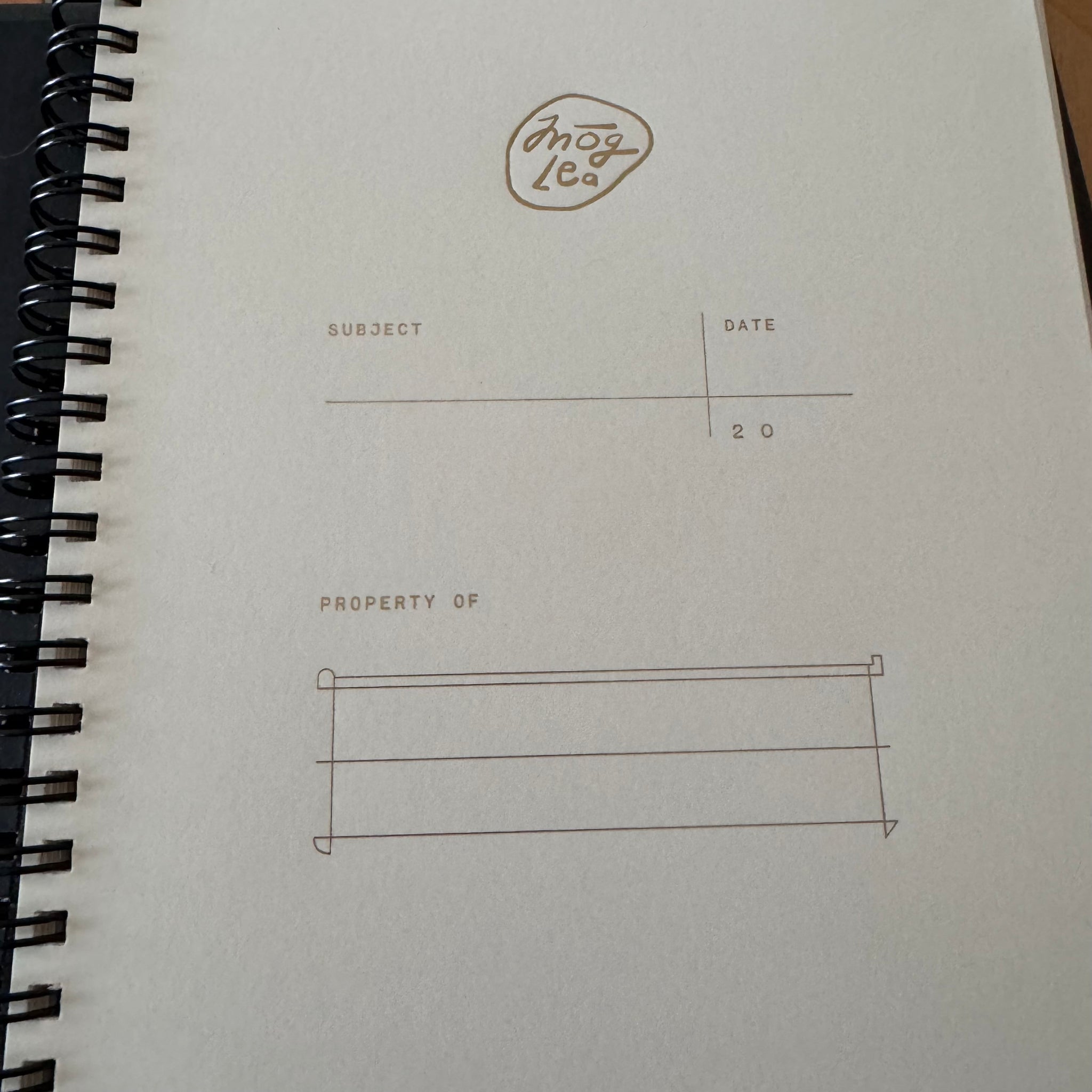 A5 Dorian Grid Notebook by Moglea