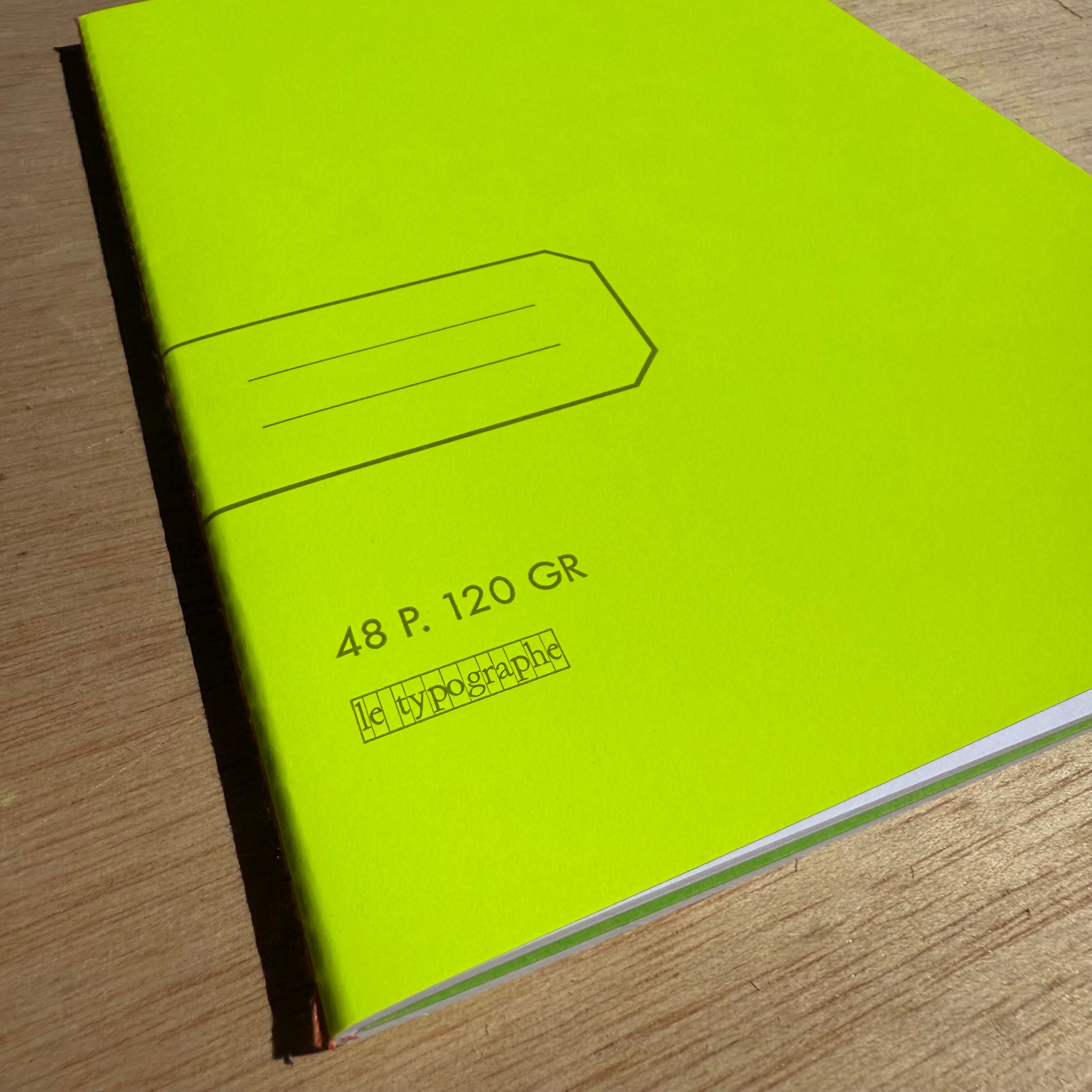 A5 Softcover Notebook by Le Typographe
