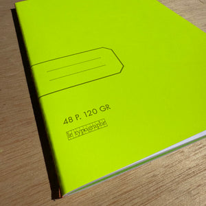 A5 Softcover Notebook by Le Typographe
