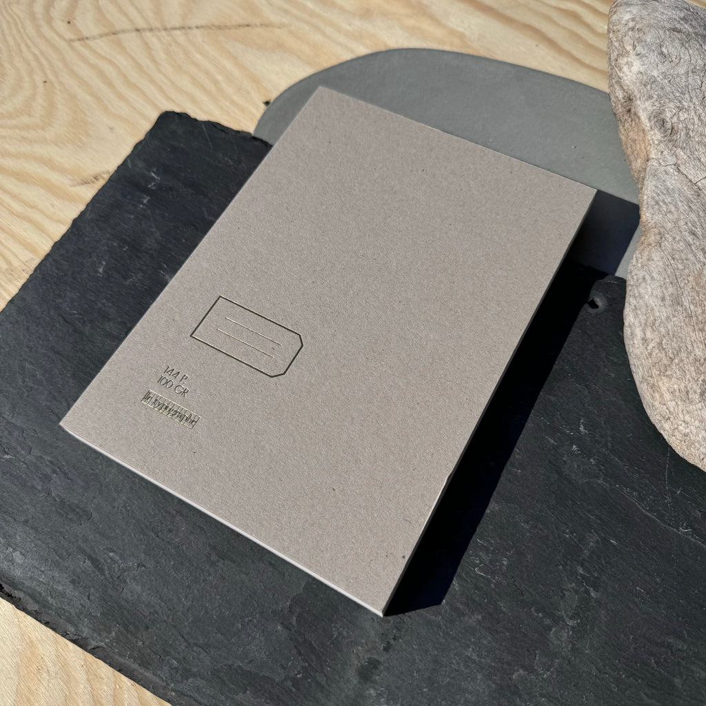 A5+ Hard Cover Notebook Lined Pages by Le Typographe