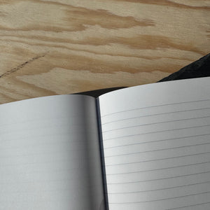 A5+ Hard Cover Notebook Lined Pages by Le Typographe