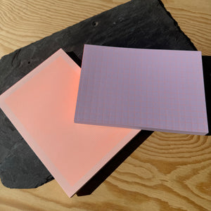 A5 Squared Notepad by Le Typographe