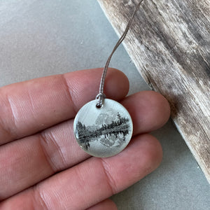 Alpine View Photo Necklace by Everyday Artifact