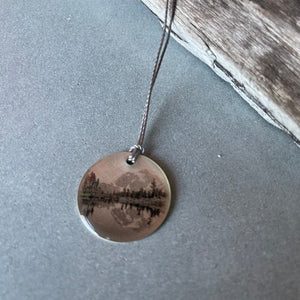 Alpine View Photo Necklace by Everyday Artifact