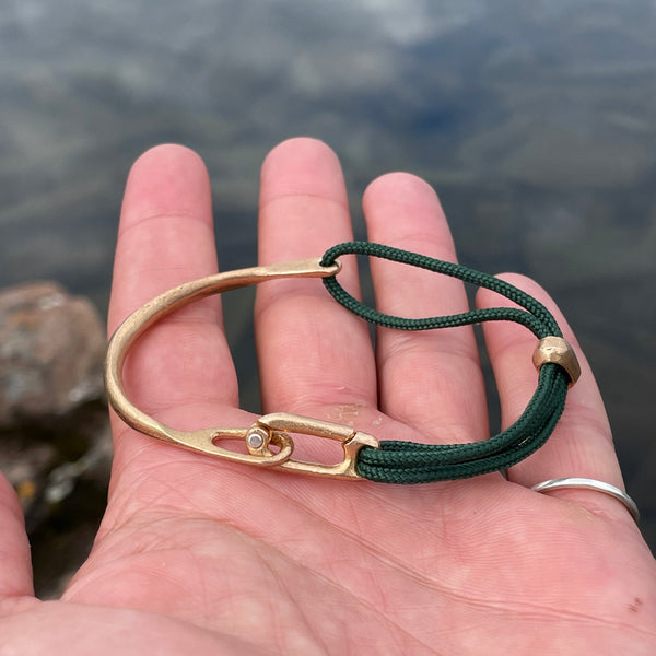 Arch Clasp Bracelet by Bryan Hansen Metals – Upstate MN Arch Clasp Bracelet by Bryan Hansen Metals – Upstate MN