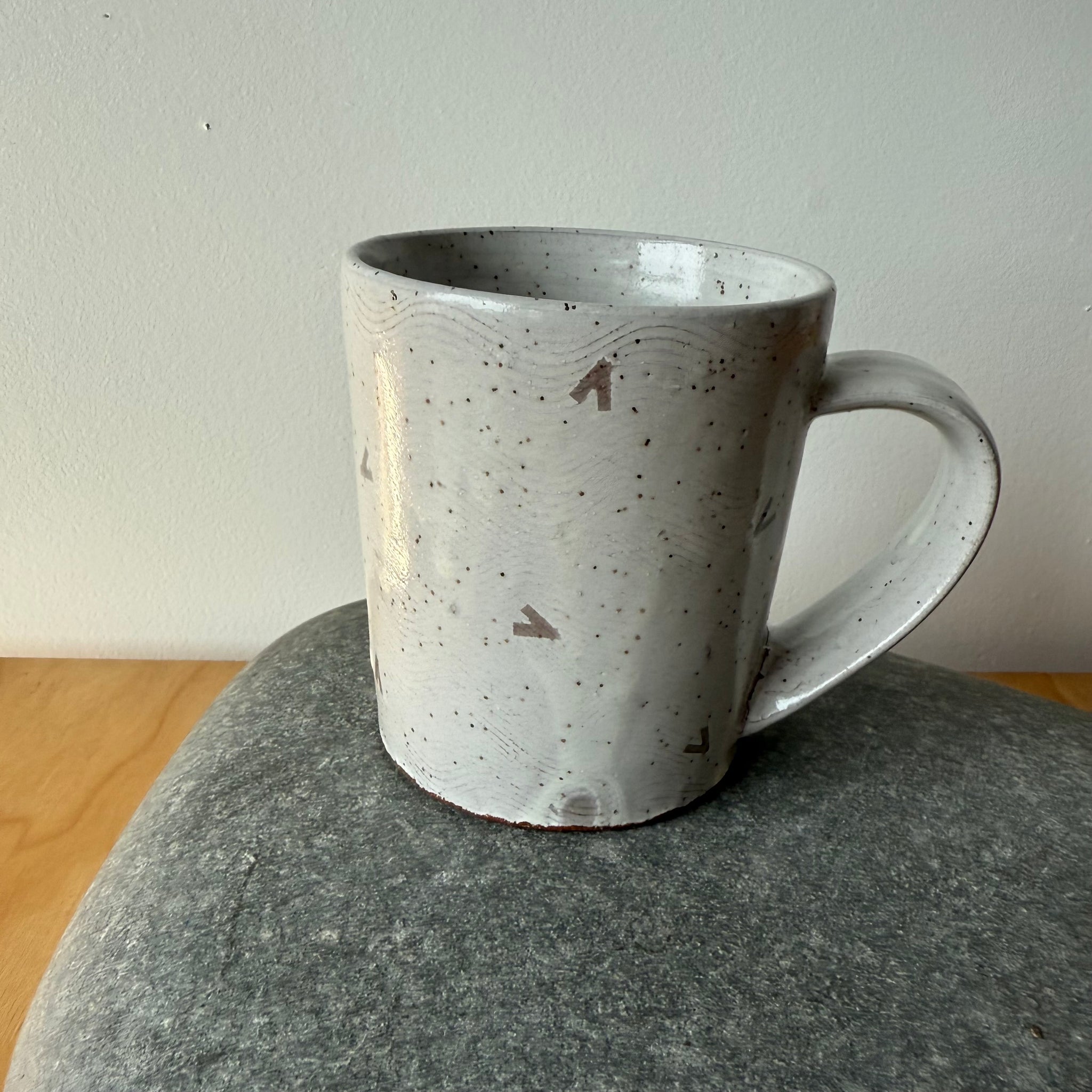 Arch Handle Ceramic Mug by Adam Greutzmacher