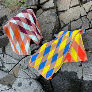 Argyle Scarf by Verloop Knits