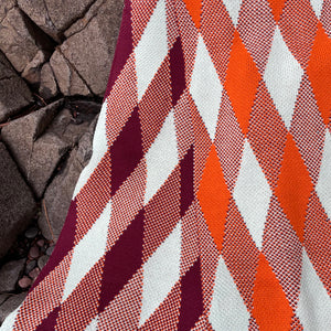 Argyle Scarf by Verloop Knits