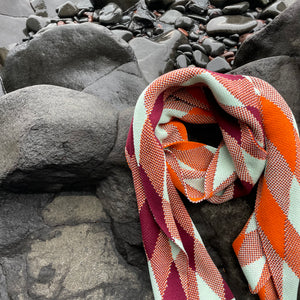 Argyle Scarf by Verloop Knits