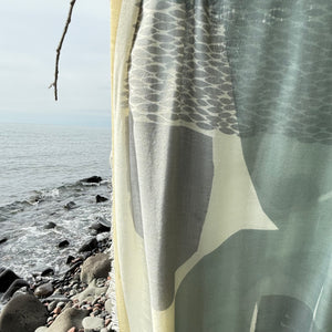 Arrow Merino Scarf in Sparrow by Susy Pilgrim Waters