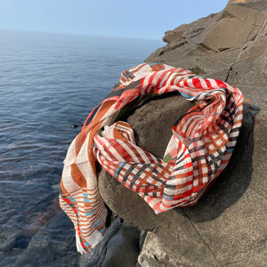 Arythmique Scarf in Blush by Mapoesie