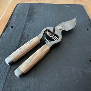 Ash Handled Secateurs, Garden Snips