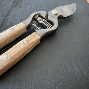 Ash Handled Secateurs, Garden Snips