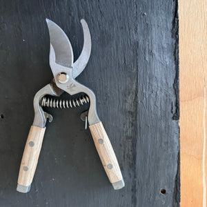 Ash Handled Secateurs, Garden Snips