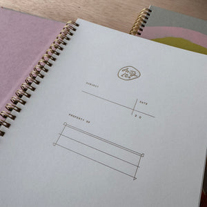 B5 Citron Composition Notebook by Moglea