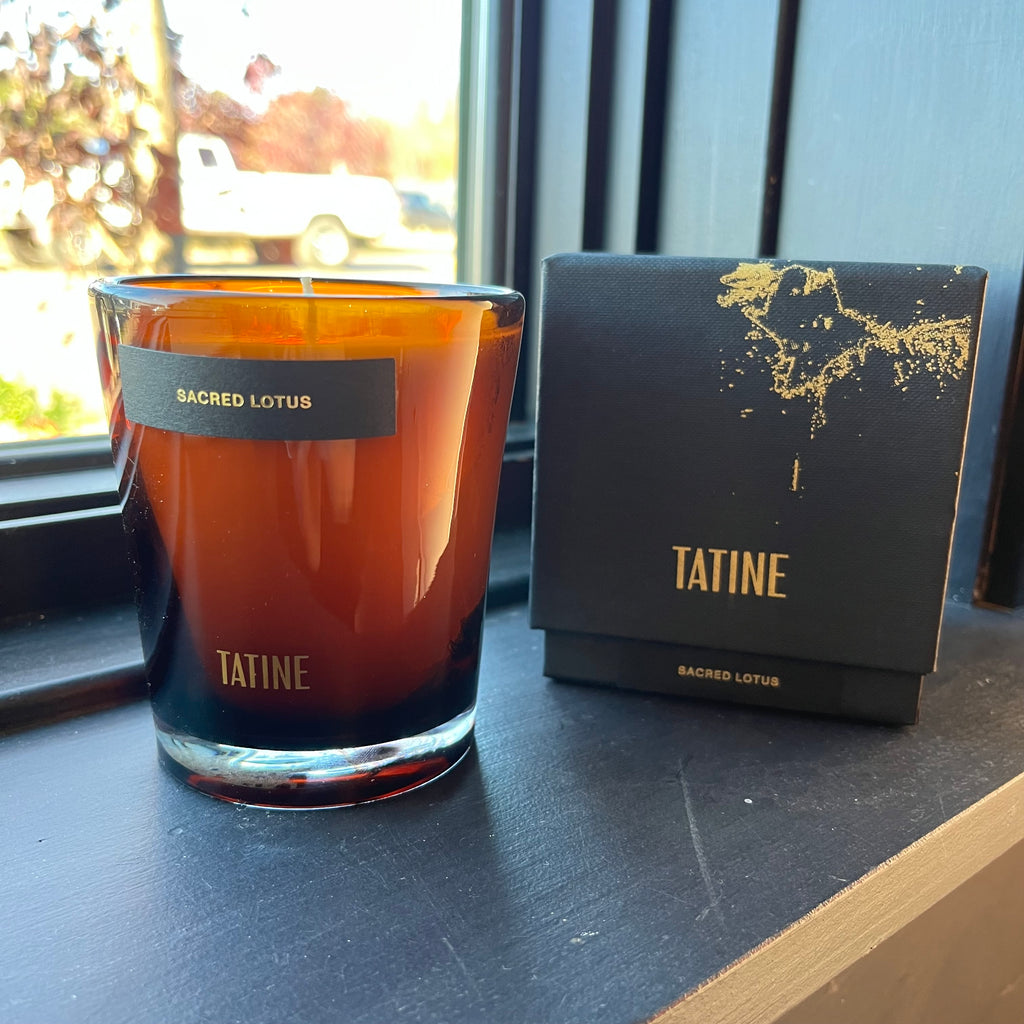Stars are Fire 8oz Sacred Lotus Candle by Tatine