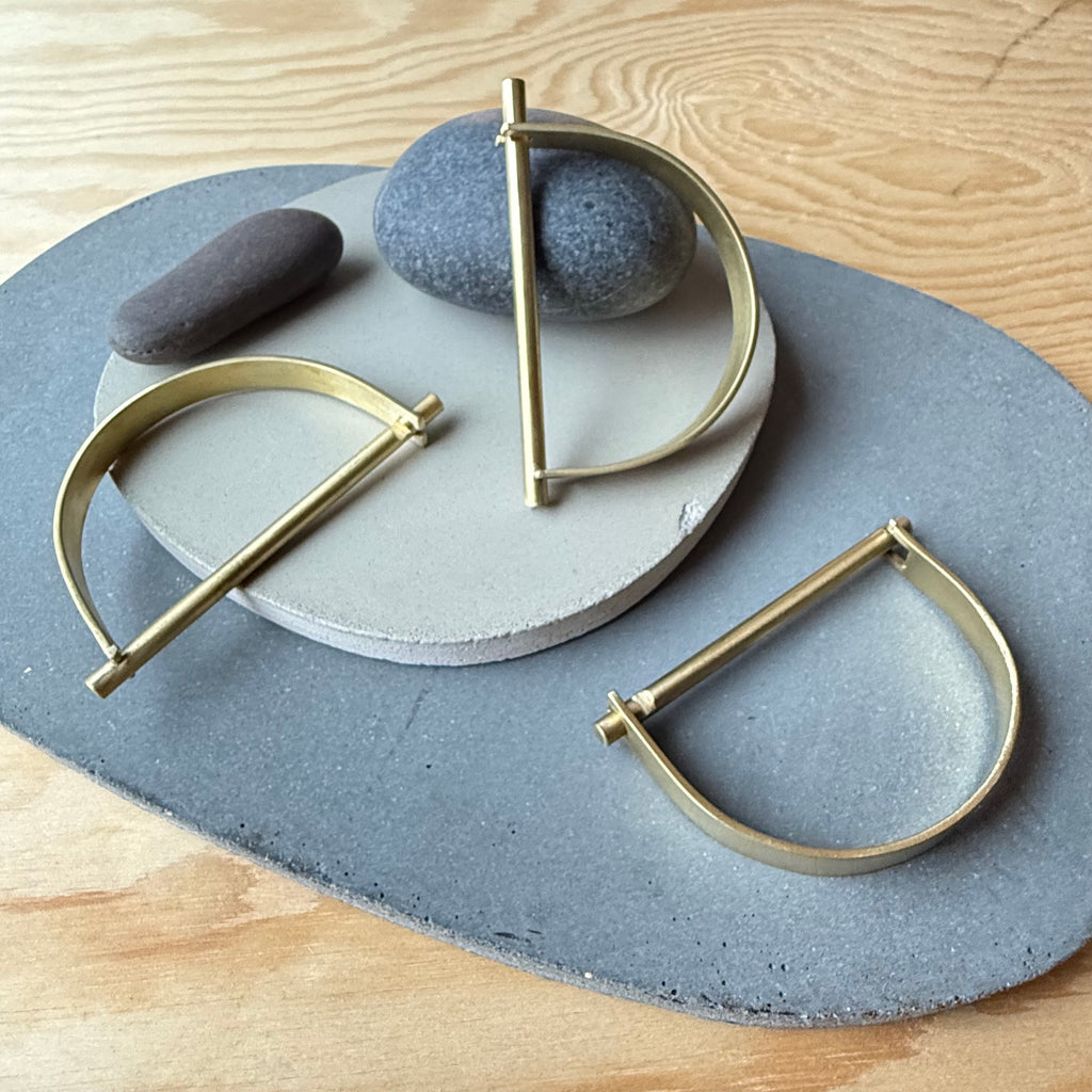 Bar Clip in Brass or Brass by Eric Silva