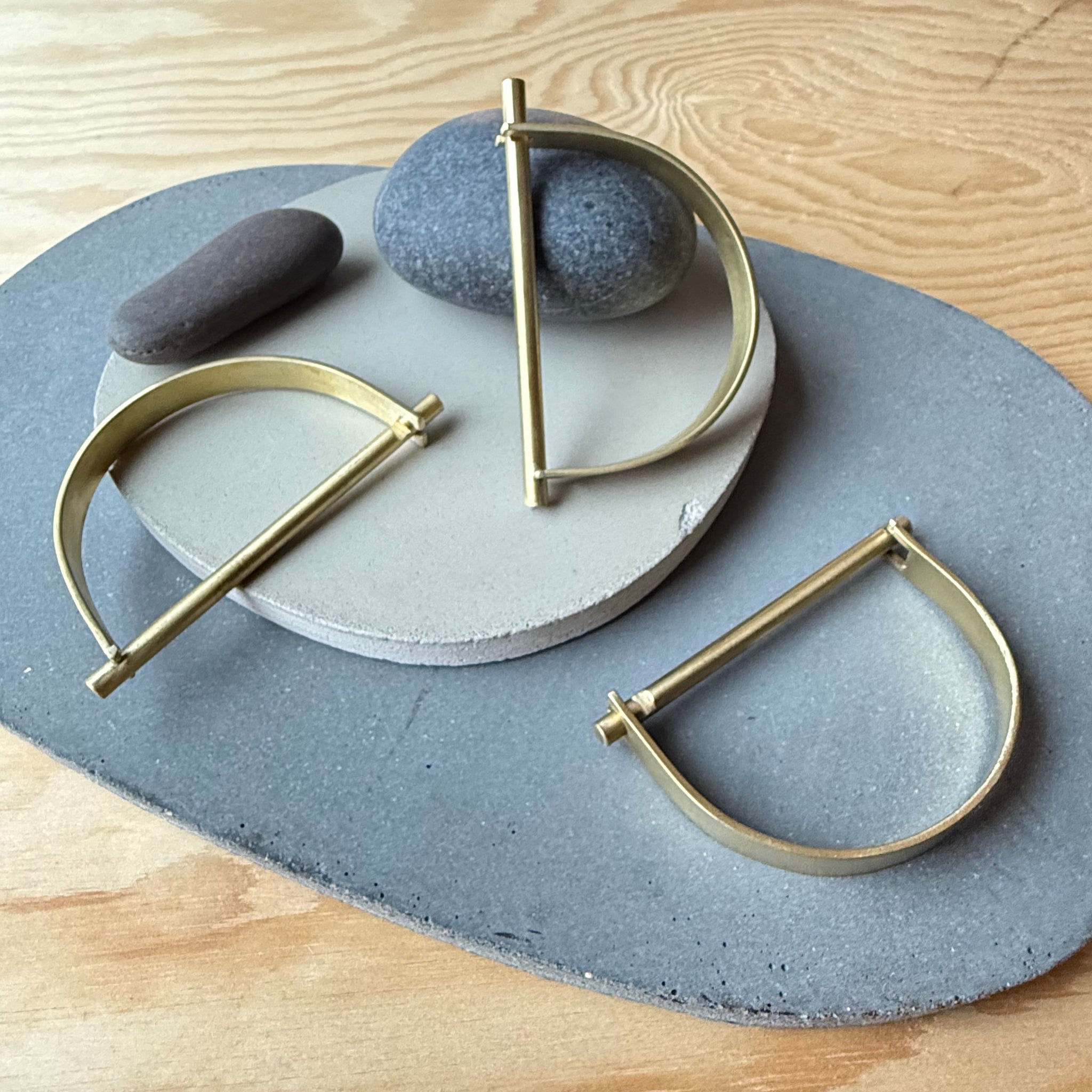 Bar Clip in Brass or Brass by Eric Silva