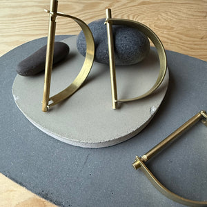 Bar Clip in Brass or Brass by Eric Silva