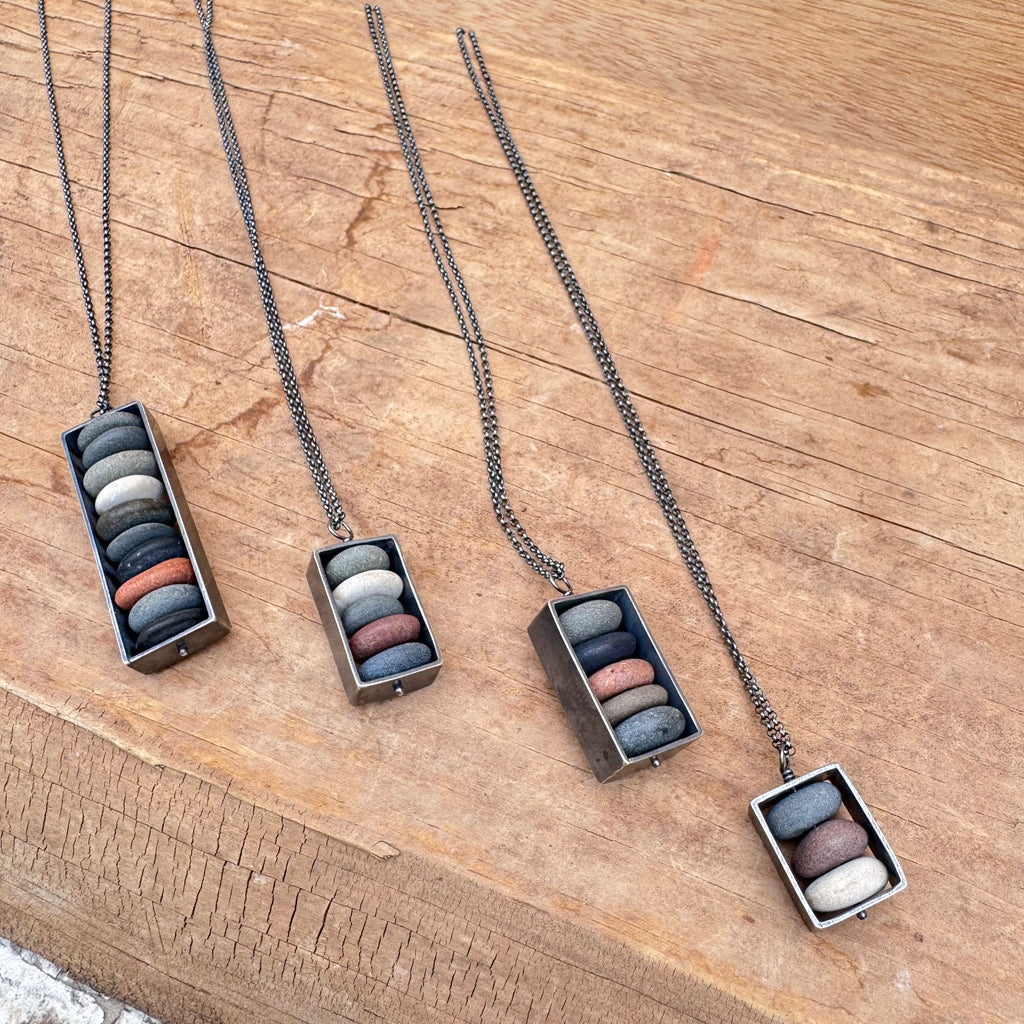 Box Necklace By Lakestone Jewelry