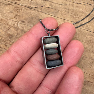 Box Necklace By Lakestone Jewelry
