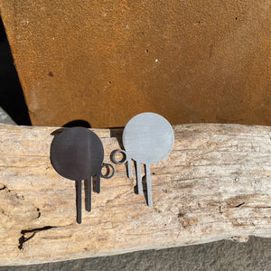 Large Cairo Earrings in Stainless by Days of August