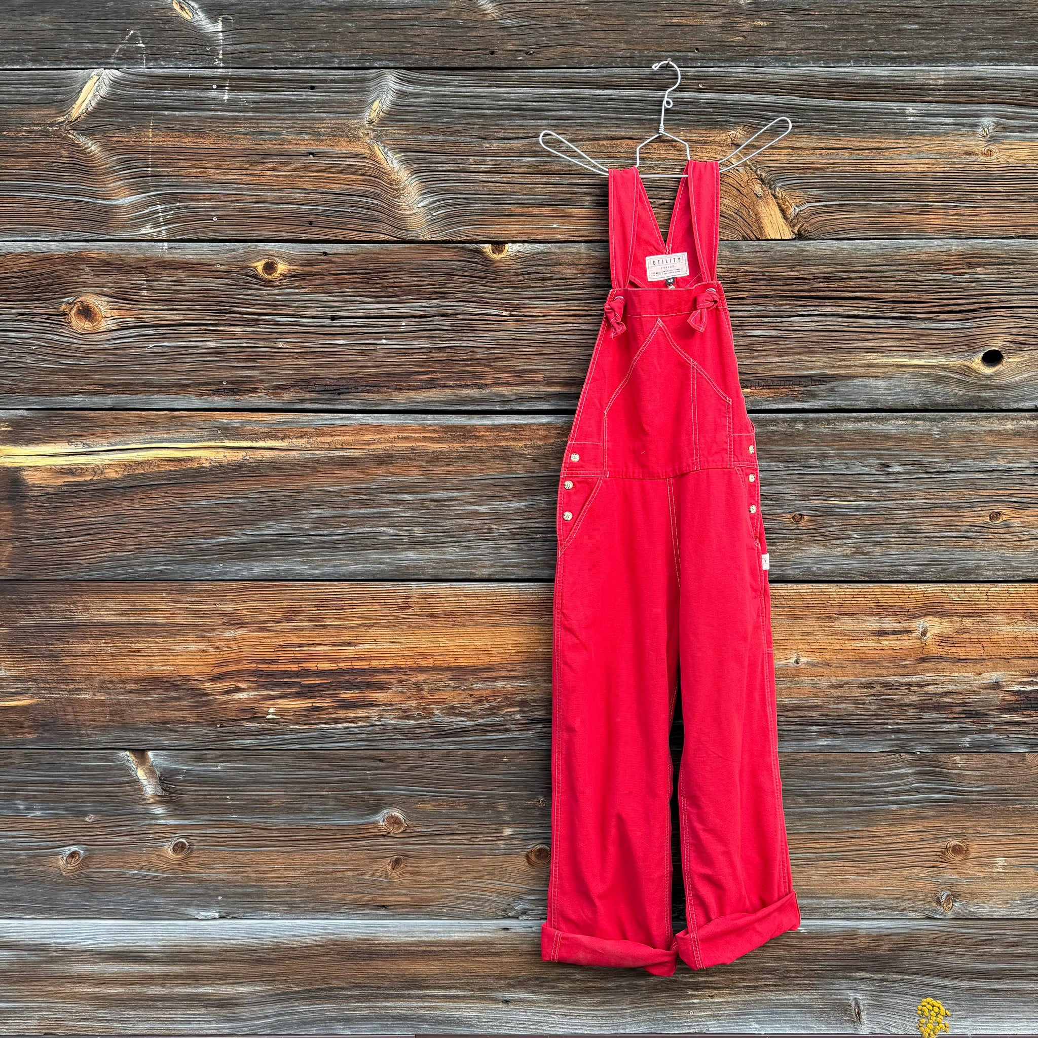 Canvas Overalls by Utility Canvas