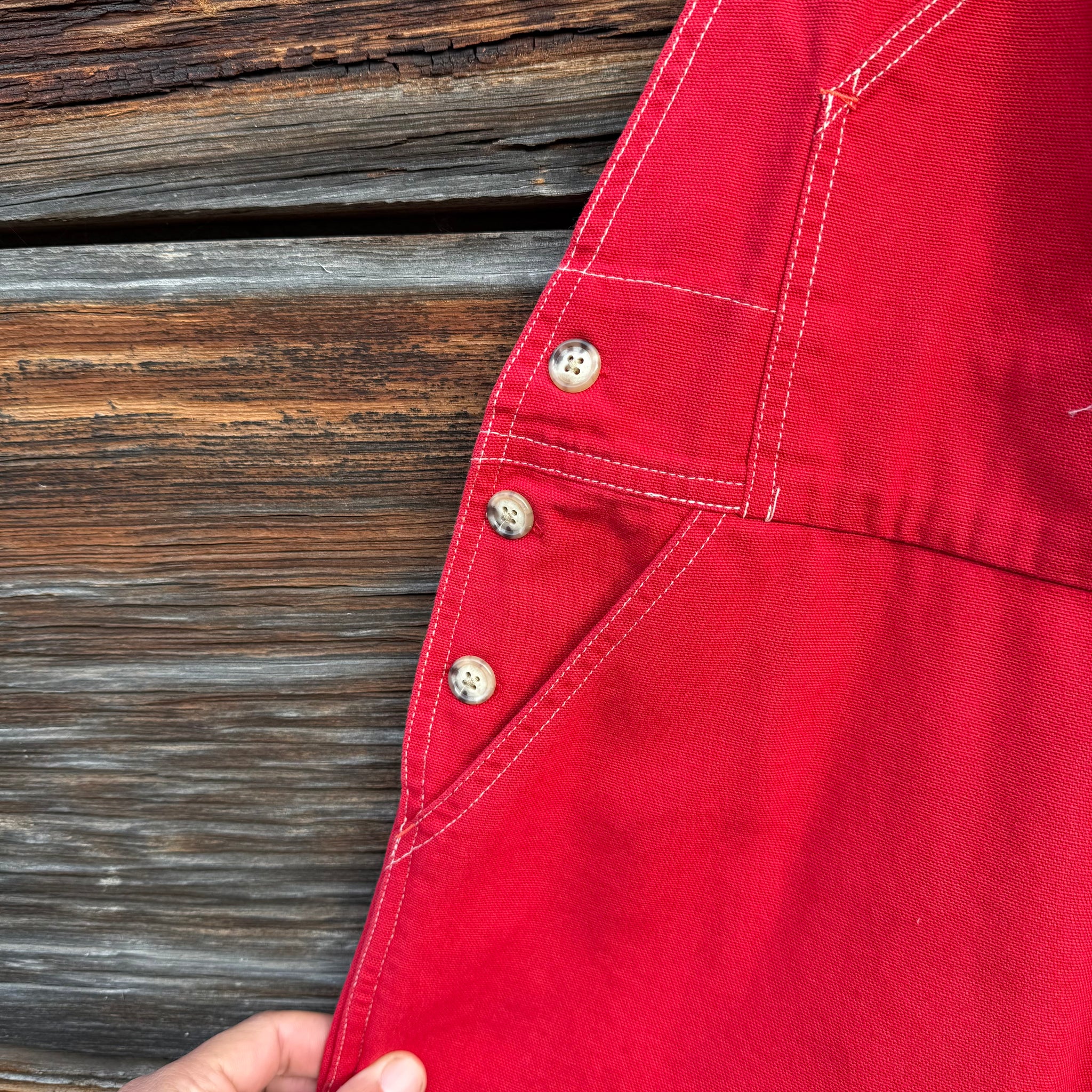 Canvas Overalls by Utility Canvas