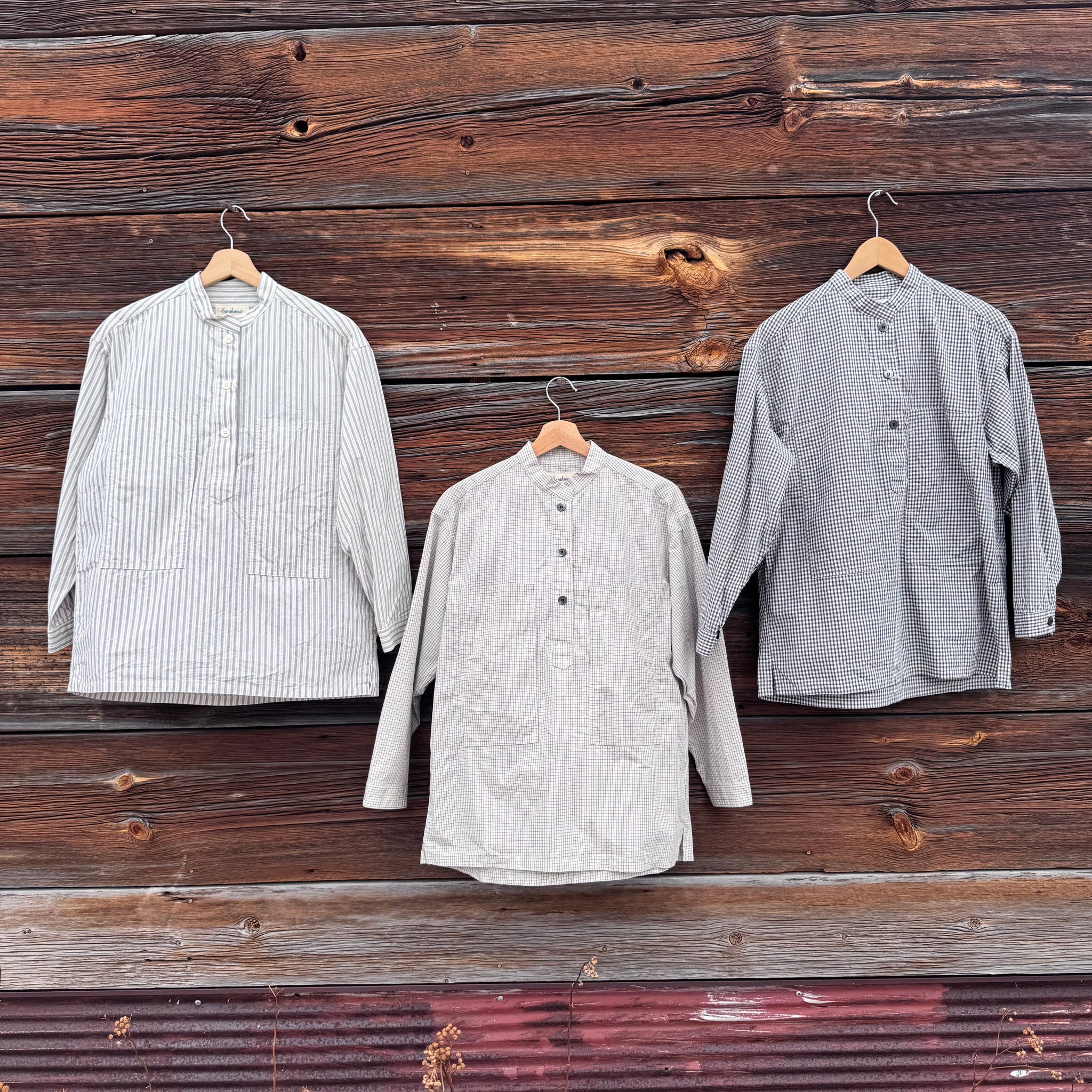 Carpenter Shirt in 100% Poplin Cotton by Sarahwear