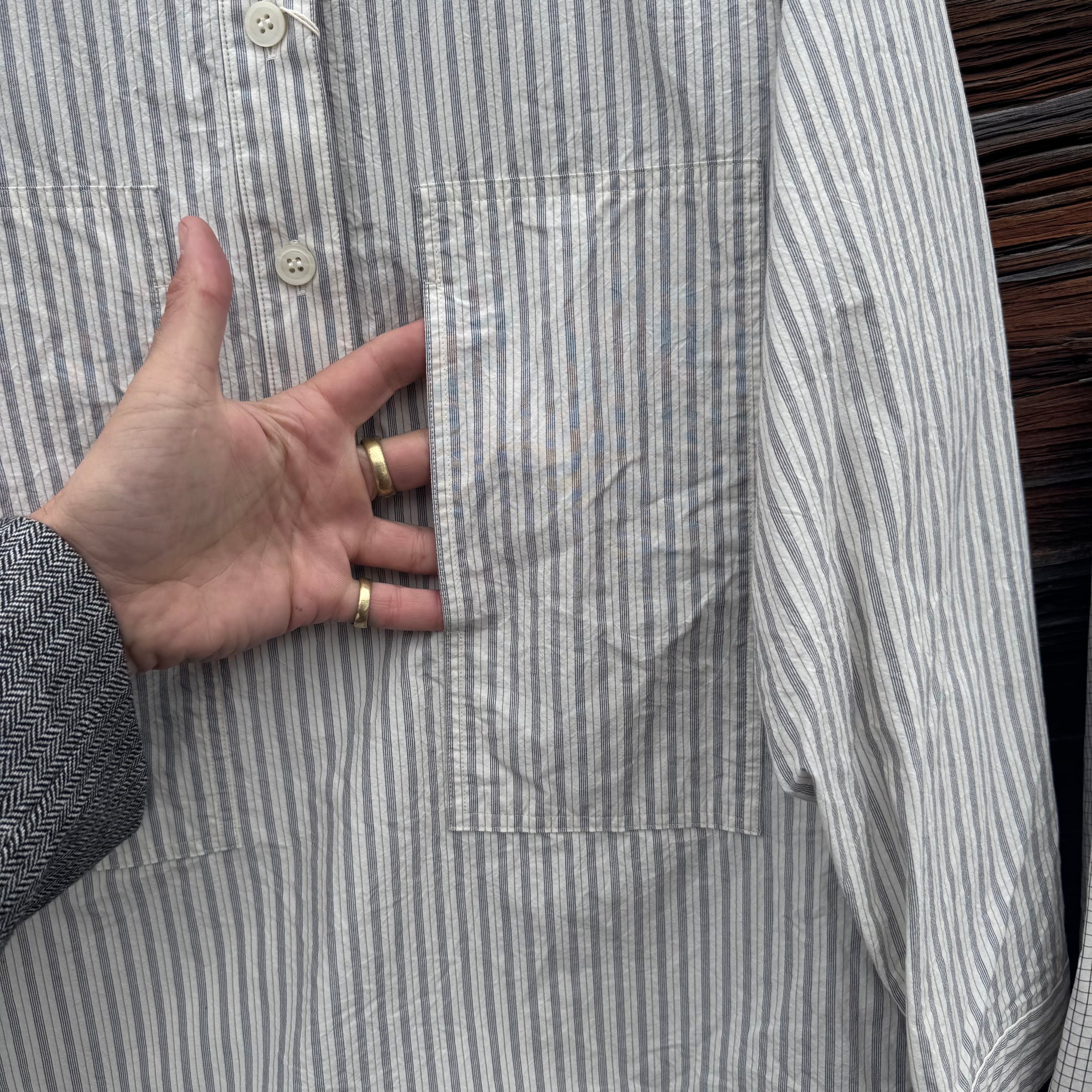 Carpenter Shirt in 100% Poplin Cotton by Sarahwear
