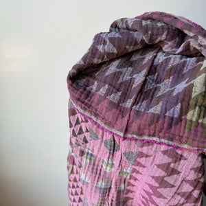 Casimir Jacquard Scarf in Mauve by Letol